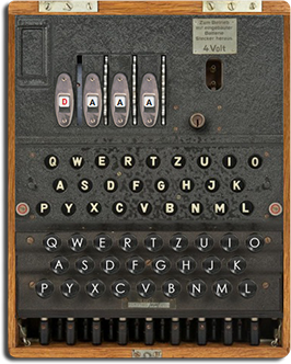 Enigma Machine M4 with UKW-D